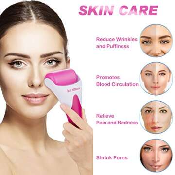 LKSDJGOH Ice Roller for Face and Eye Puffiness Relief