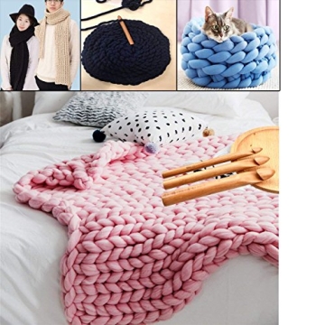 25/20/15mm Beach Wood Crochet Hooks for All Crafters