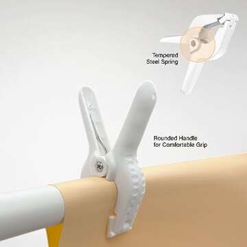 LimoStudio Adjustable Heavy Duty Clips for Backdrops