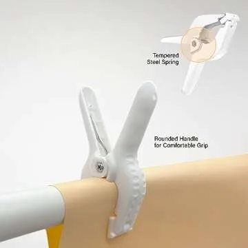 LimoStudio Adjustable Heavy Duty Clips for Backdrops