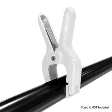LimoStudio Adjustable Heavy Duty Clips for Backdrops