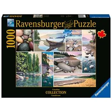 Ravensburger Canadian Collection: West Coast Tranquility 1000 Piece Jigsaw Puzzle for Adults - 17469...