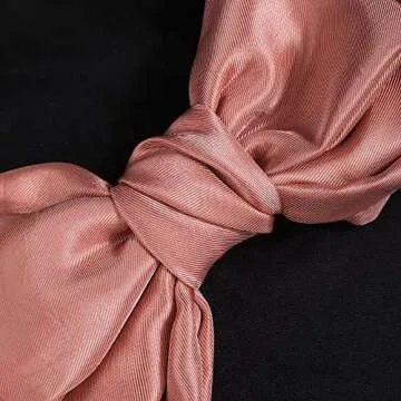 Wiwpar Bow Hair Clips for Women Girls 8 Inch Satin Bows