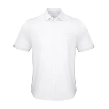 JEKAOYI Short Sleeve Linen Shirt for Stylish Summer Wear