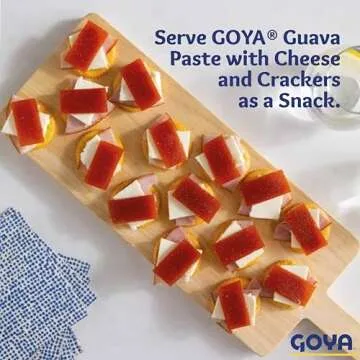 Guava Puree Paste by Goya, Guava Jelly for Breakfast Pastries, Guava Concentrate Jam Made With Guava Pulp, Pasta de Guava, Latin Cooking and Baking Kitchen Staple, 21 oz Cans, Pack of 2