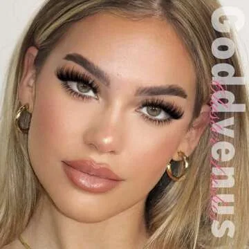 Goddvenus Lash Extension Kit Wispy Lash Clusters Kit Natural C Curl Fluffy Cluster Eyelash Extension...