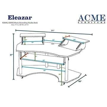 Acme Eleazar Studio Desk: Quality, Style & Functionality