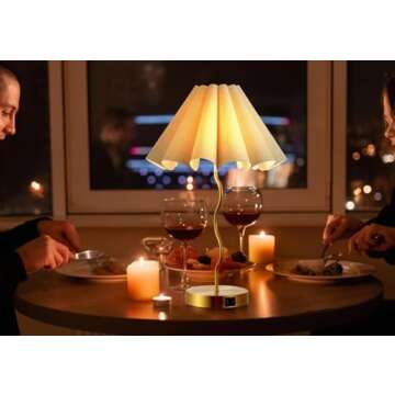 EOEYYOYB Table Lamps for Bedroom Modern Single Table Lamp for Night Stands Beside Lamps Living Room End Table Lamp (Gold)