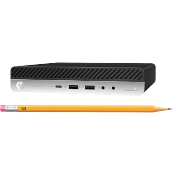 Compact and Powerful HP ProDesk 600 G3 Mini Desktop - i5, 256GB SSD, Windows 11 Pro, Ideal for Busin...