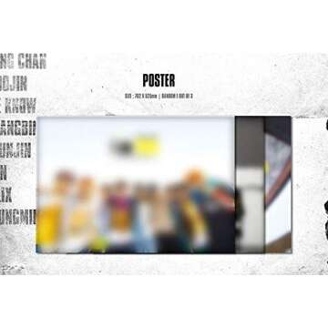 KPOP 2nd Mini Album [I am ver.] STRAY KIDS I am WHO CD + Poster + Blooklet + 3 Photo Cards + Lyrics ...