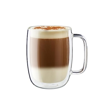 ZWILLING Glass Latte Mug Set - 15oz, 2 Pack