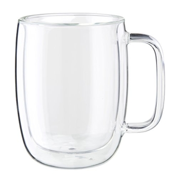 ZWILLING Glass Latte Mug Set - 15oz, 2 Pack