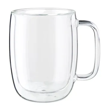 ZWILLING Glass Latte Mug Set - 15oz, 2 Pack