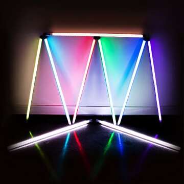 uyled P120 RGB Photography Light 1350 Lumens LED Wand