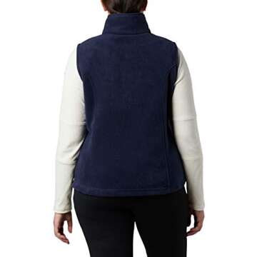 Columbia Women's Standard Benton Springs Soft Fleece Vest, Dark Nocturnal, Medium