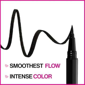 wet n wild Mega Last Breakup Proof Liquid Eyeliner - Ultra-Fine Brush, Waterproof, 16-Hour Long-Lasting Wear - Cruelty-Free & Vegan - Brown