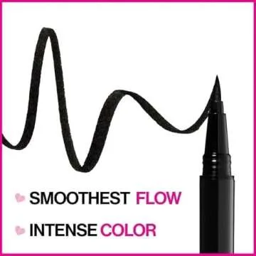 wet n wild Mega Last Breakup Proof Liquid Eyeliner - Ultra-Fine Brush, Waterproof, 16-Hour Long-Lasting Wear - Cruelty-Free & Vegan - Brown