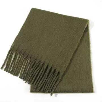 Sundsgt Oversized Soft Tassel Scarf for Women