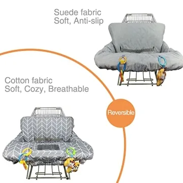 ICOPUCA Shopping Cart Cover Reversible & Washable