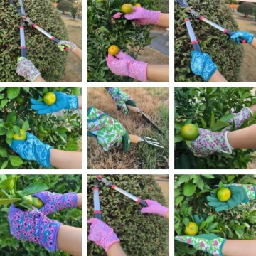 MSUPSAV Gardening Gloves for Women with Touch Screen Compatibility