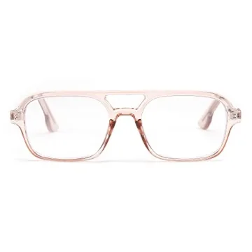 FEISEDY Retro Blue Light Blocking Reading Glasses 70s Stylish