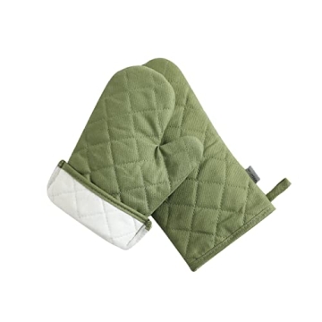 High Heat Resistant Oven Mitts and Pot Holders Set