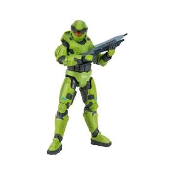 Jazwares World of Halo 20th Anniversary Collection Action Figures & Vehicle Sets (Master Chief + Grunt 4 Pack (4 inch))