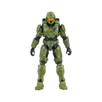 Jazwares World of Halo 20th Anniversary Collection Action Figures & Vehicle Sets (Master Chief + Grunt 4 Pack (4 inch))