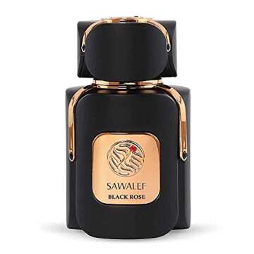 Swiss Arabian Black Rose - Woody, Fresh, Floral, and Spicy - Long Lasting and Addictive Feminine Fra...