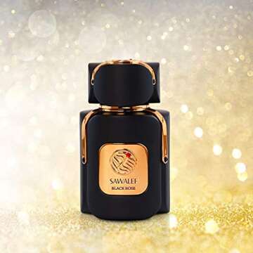 Swiss Arabian Black Rose - Woody, Fresh, Floral, and Spicy - Long Lasting and Addictive Feminine Fragrance - A Seductive Signature Aroma - The Luxurious Scent Of Arabia - 2.7 oz EDP Spray
