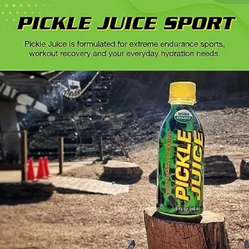 Pickle Juice Sports Drink for Instant Cramps Relief - 12 Pack