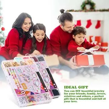 6200+Pcs Clay Beads for Bracelets Making Kit, Polymer Clay Bead Kit, 24Colors 6mm Flat Beads, Clay Heishi Beads, Letter Beads ,Smiley Fruit Charm Bracelet Beads, Jewelry Making Necklace Bracelet Kit