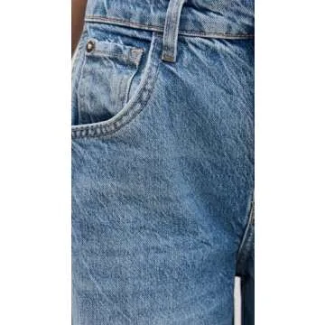 Stylish Free People Good Luck Mid-Rise Barrel Jeans