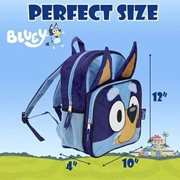 BLUEY Kids Backpack - Fun & Functional for School