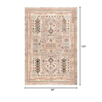 nuLOOM Transitional Tribal Jody Area Rug, Soft and Durable 8x10 Design