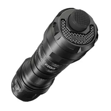 Nitecore P20iX Tactical Flashlight, 4000 Lumen USB-C Rechargeable High Lumen Super Bright with LumenTac Organizer