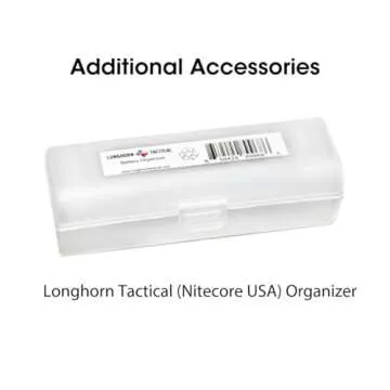 Nitecore P20iX Tactical Flashlight, 4000 Lumen USB-C Rechargeable High Lumen Super Bright with LumenTac Organizer