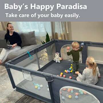 Extra Large Baby Playpen: Safe and Spacious Activity Center