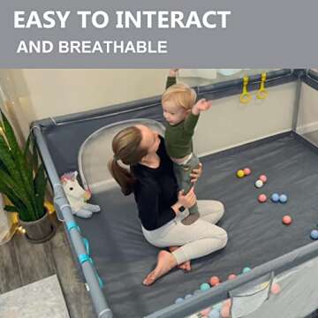Extra Large Baby Playpen: Safe and Spacious Activity Center