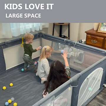 Extra Large Baby Playpen: Safe and Spacious Activity Center