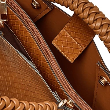 ALDO Women's Gloadithh Tote Bag, Cognac