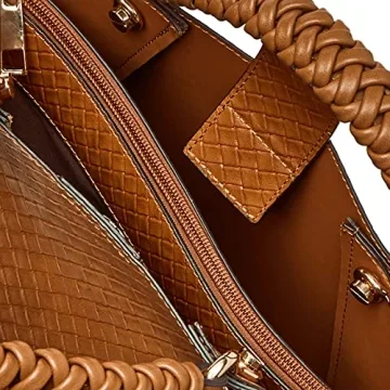 ALDO Women's Gloadithh Tote Bag, Cognac