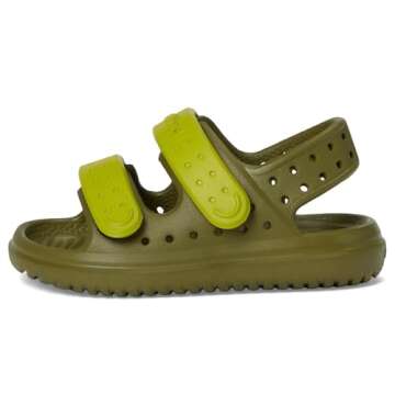 Native Shoes Kids Chase (Toddler) Sneaker, Rookie Green/Seaweed Green, 8 US Unisex