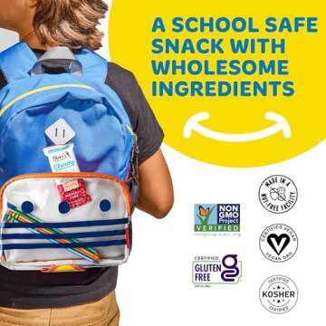 Blake’s Seed Based Chewy Granola Bars — Birthday Cake (24 Count), Vegan, Gluten Free, Nut Free & Dairy Free, Healthy Snacks for Kids or Adults, School Safe, Low Calorie Soy Free Snack