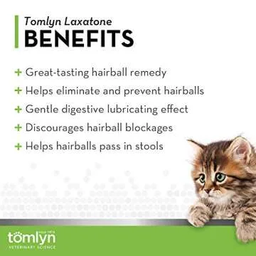 Tomlyn Laxatone Chicken-Flavor Hairball Remedy Chews for Cats & Kittens, 60ct