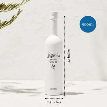 Kosterina - Original Extra Virgin Olive Oil, Cold-Pressed Greek EVOO, Made from 100% Pure Early Harvest Koroneiki Olives, Natural Superfood, Polyphenol Rich, High Antioxidants (16.9 oz)