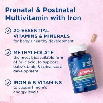 Mommy's Bliss Prenatal Multivitamins with Iron and Folic Acid