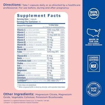 Mommy's Bliss Prenatal Multivitamins with Iron and Folic Acid