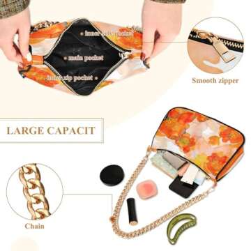 Trendy Corn Poppy Hobo Bag for Women - Stylish & Practical