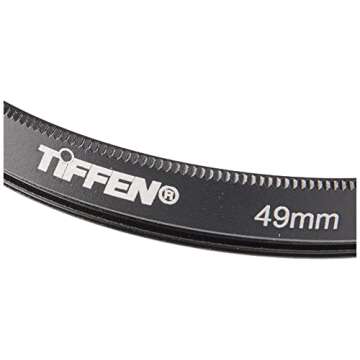 Tiffen 49UVP 49mm UV Protection Camera Lens Filter , Black